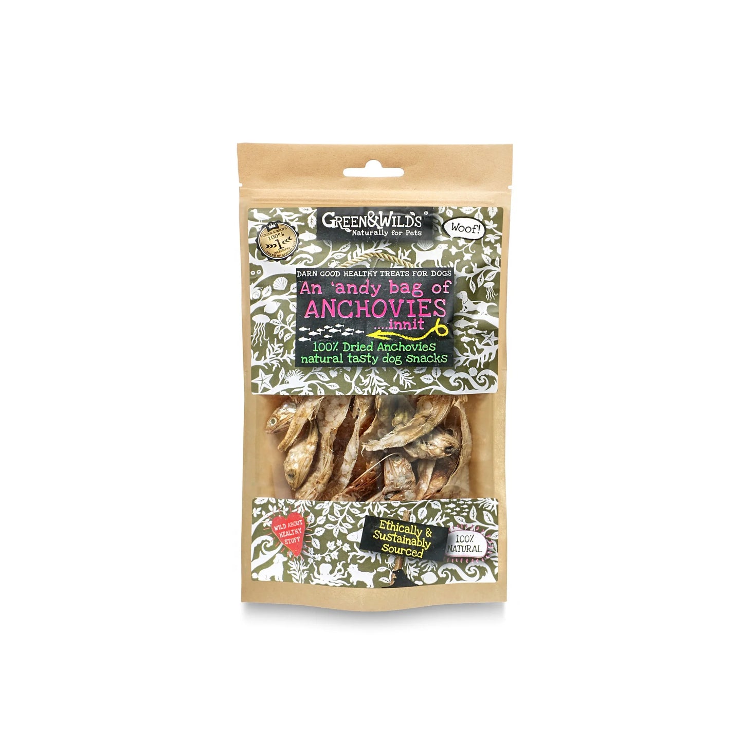 Green & Wilds Dried Anchovies