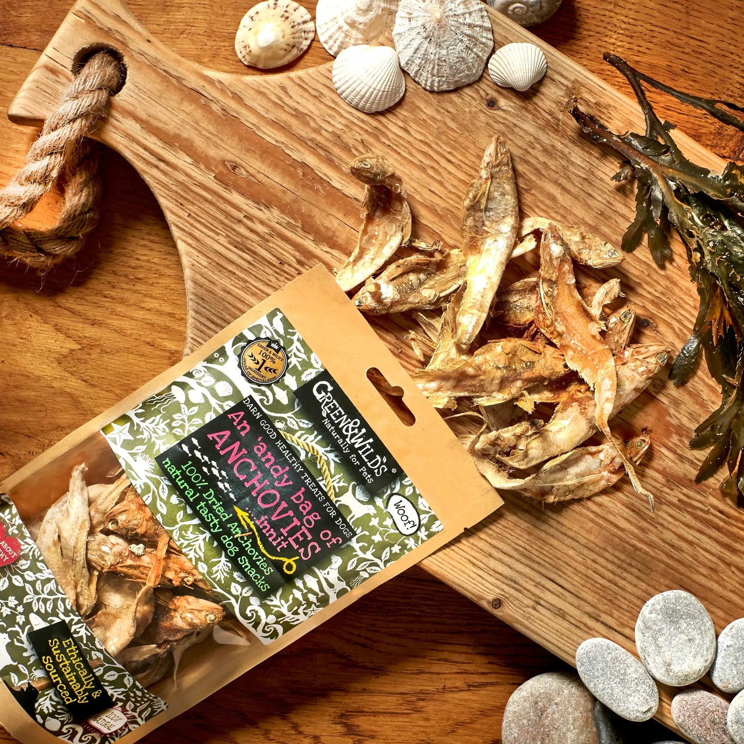 Green & Wilds Dried Anchovies