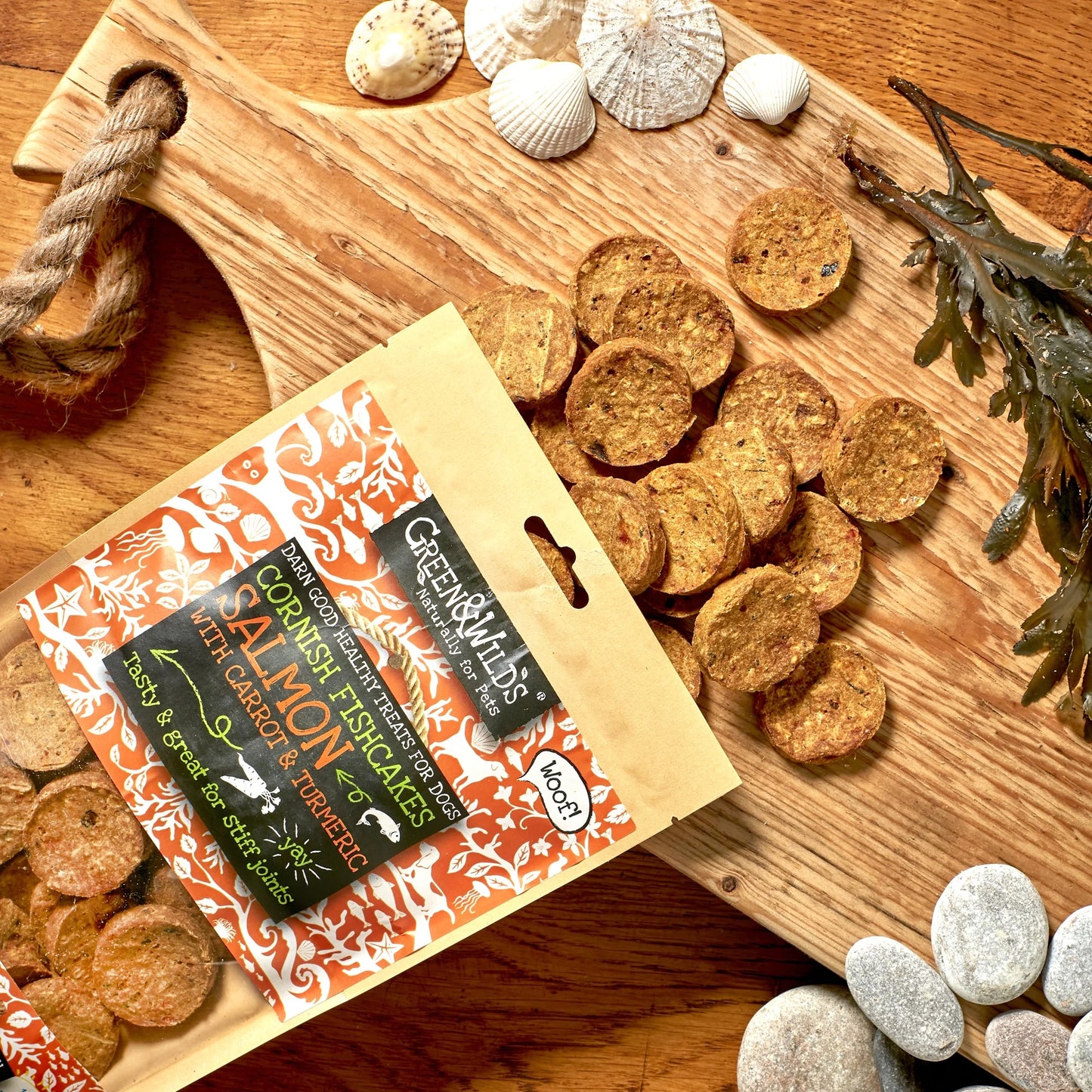 Green & Wilds Turmeric Cornish Fishcakes 150g
