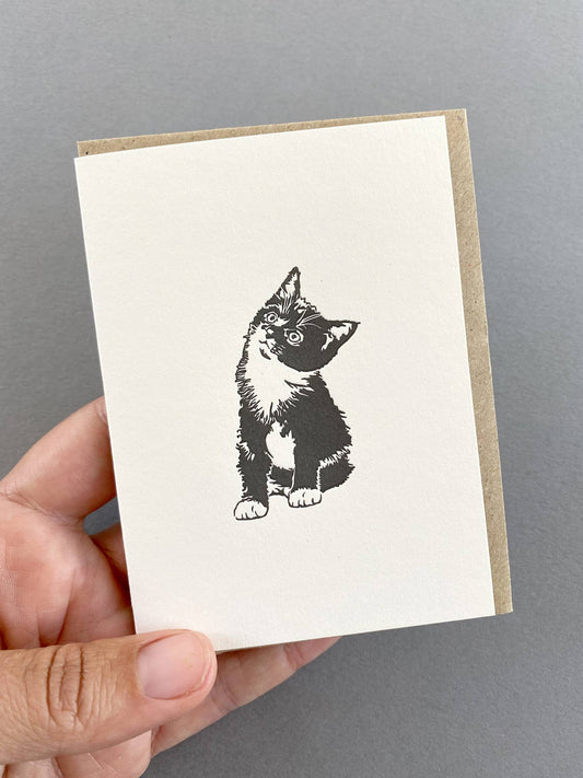 Penguin Ink Molly Cat Note Card