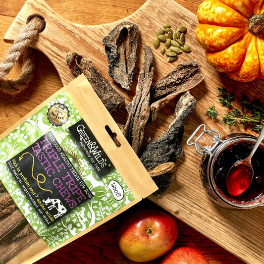 Green & Wilds Triple Tripe Chews 100g