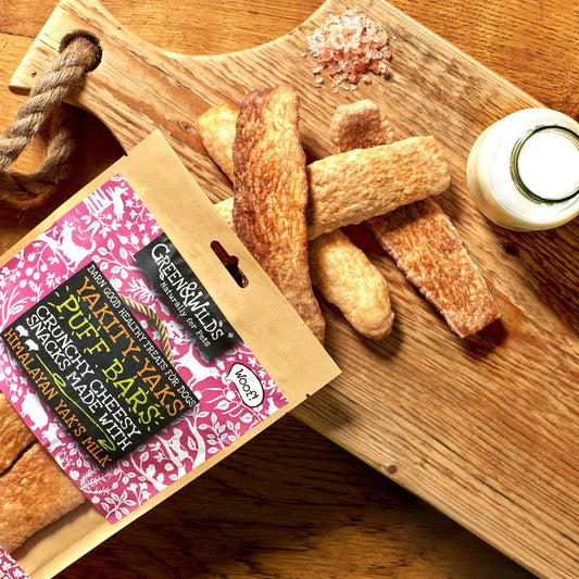 Green & Wilds Yakity Yak Puff Bars 75g