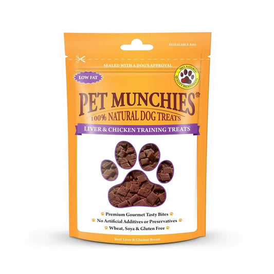 Pet Munchies Chicken & Liver Training Treats 50g