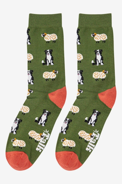 Sock Talk Sheep Dog Bamboo Socks