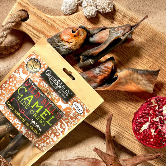 Green & Wilds Camel Hide Chews 100g