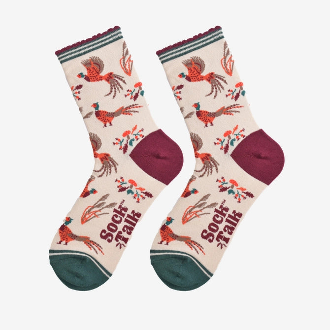 Sock Talk Phesant Bamboo Socks