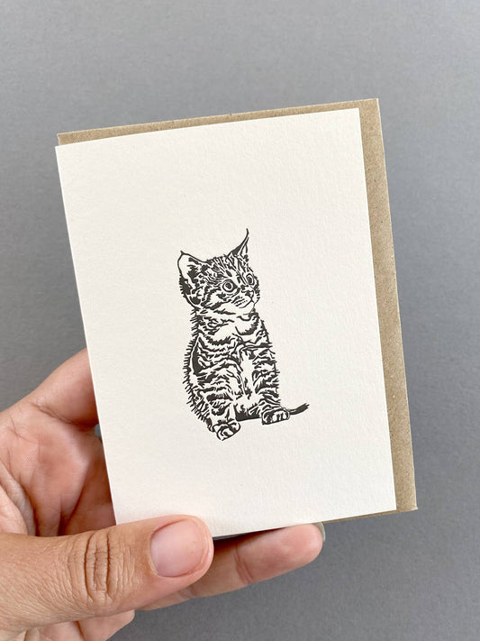 Penguin Ink Maud Cat Note Card