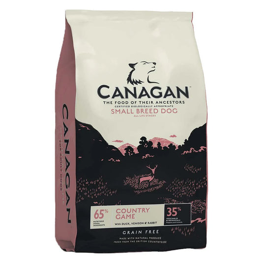 Canagan Small Breed County Game Dy Dog Kibble 2kg