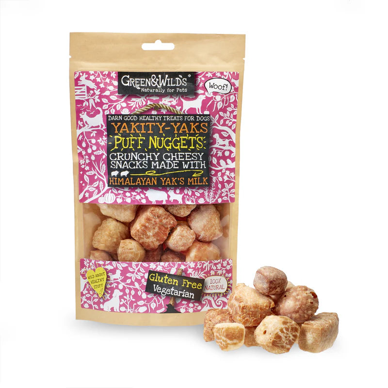 Green & Wilds Yakity Yak Puff Nuggets 75g