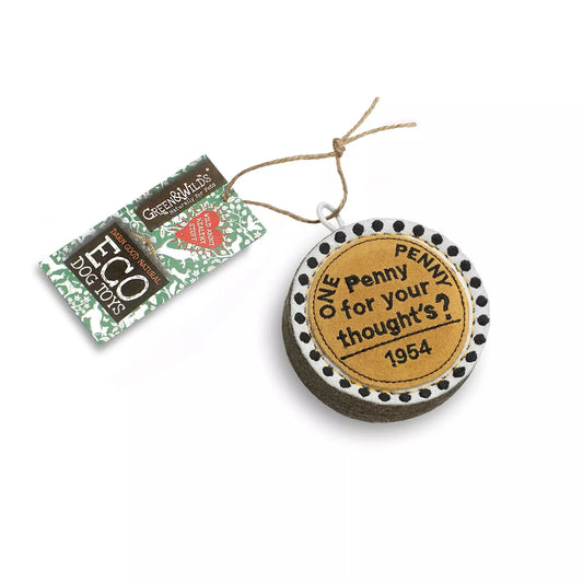 G&W 'Penny For Your Thoughts' Eco Dog Toy