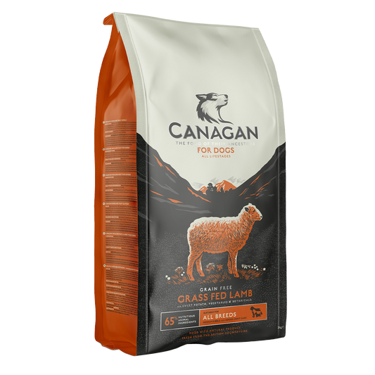 Canagan Grass Fed Lamb Dry Kibble 2kg