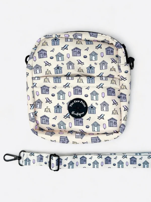The Paw Print Boutique Beach Hut Dog Walking Bag