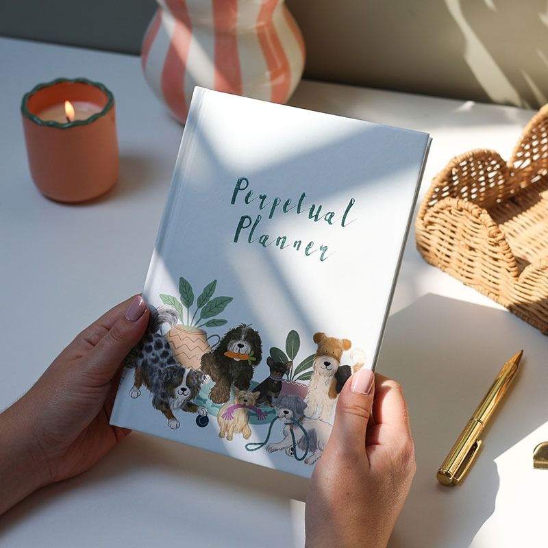 Dog Themed Perpetual Planner