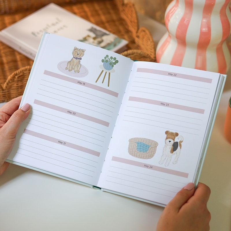 Dog Themed Perpetual Planner
