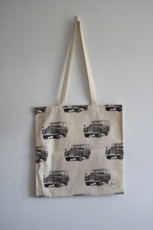 Share a Little Frankie 'Land Rover' Tote bag