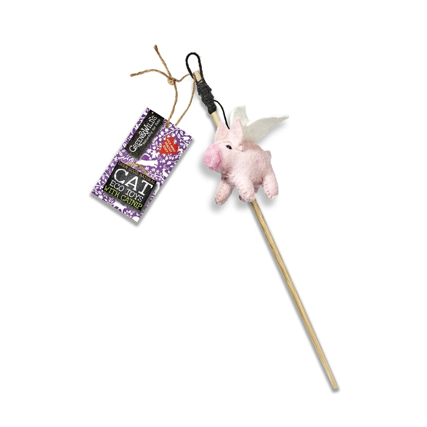 G&W Piggy Sue Catnip Eco Toy