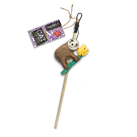 G&W Sloth Catnip Eco Cat Toy