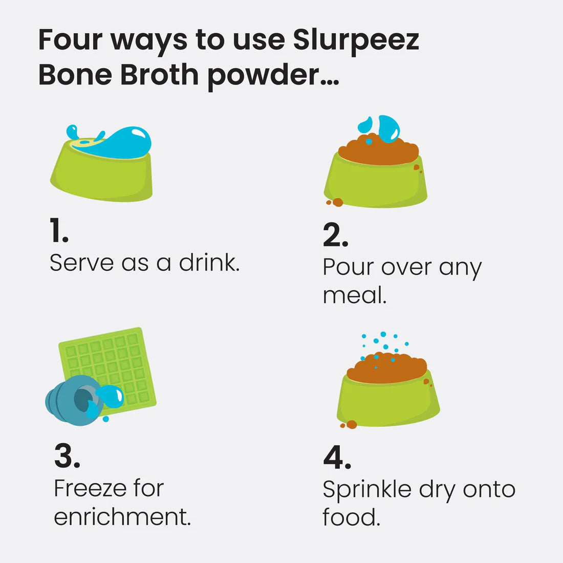 Slurpeez Bone Broth Powder 60g (4 Flavours)