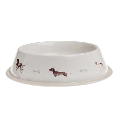 Sophie Allport Tin 'Woof' Dog Bowl (2 sizes)