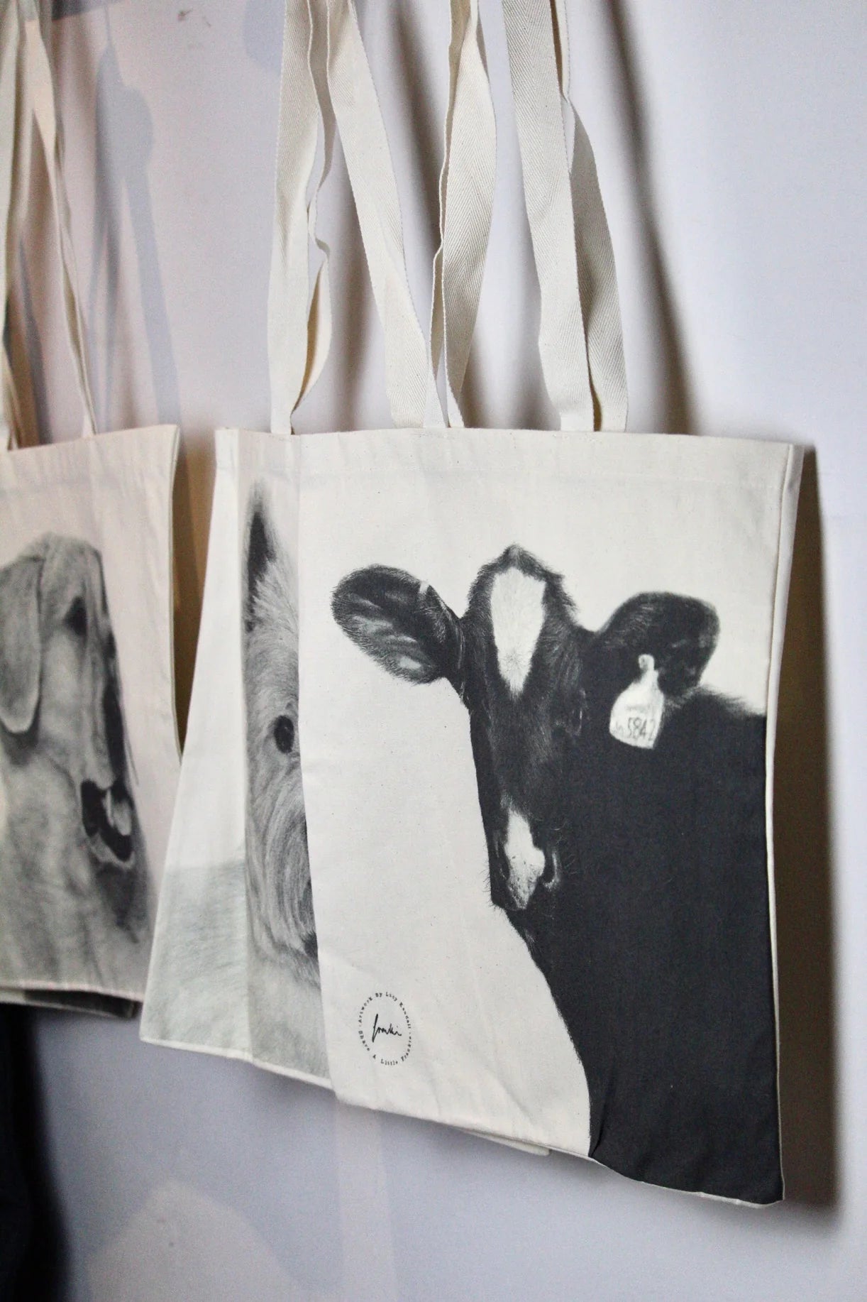 Share a Little Frankie 'Cow' Tote Bag
