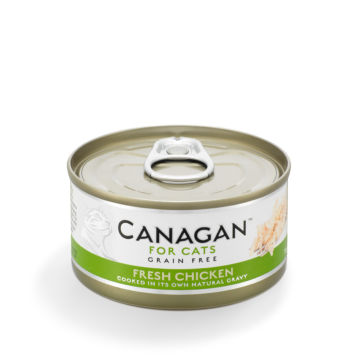 Canagan Fresh Chicken Wet Cat Food Tin 75g