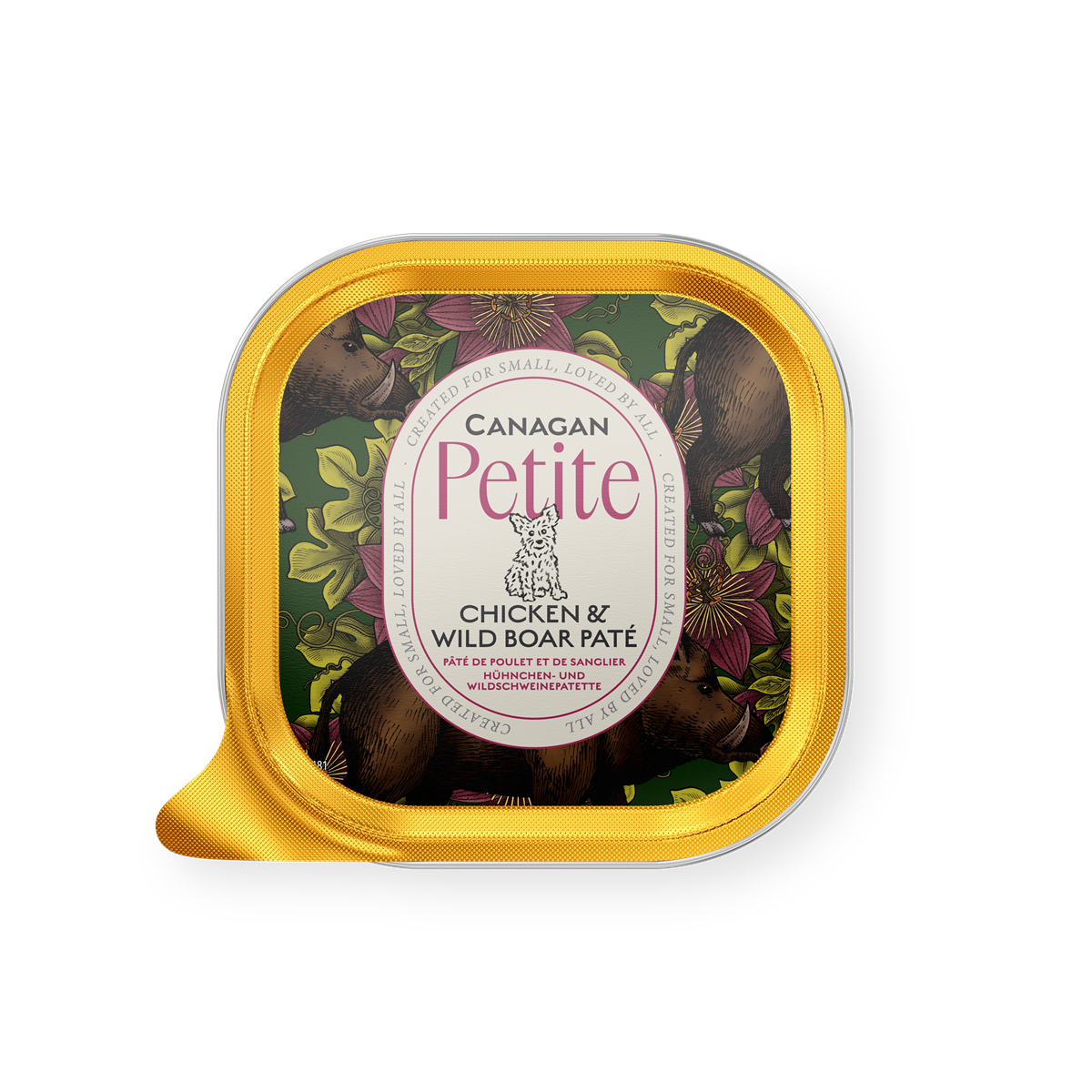 Canagan Petite Chicken & Wild Boar Pate 100g
