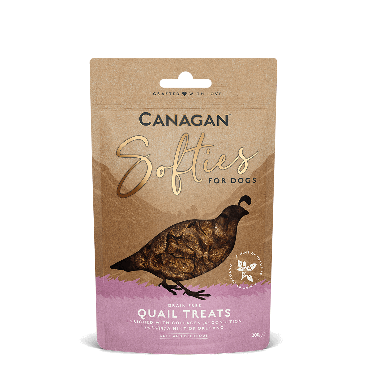 Canagan Quail Softies for Dogs 200g