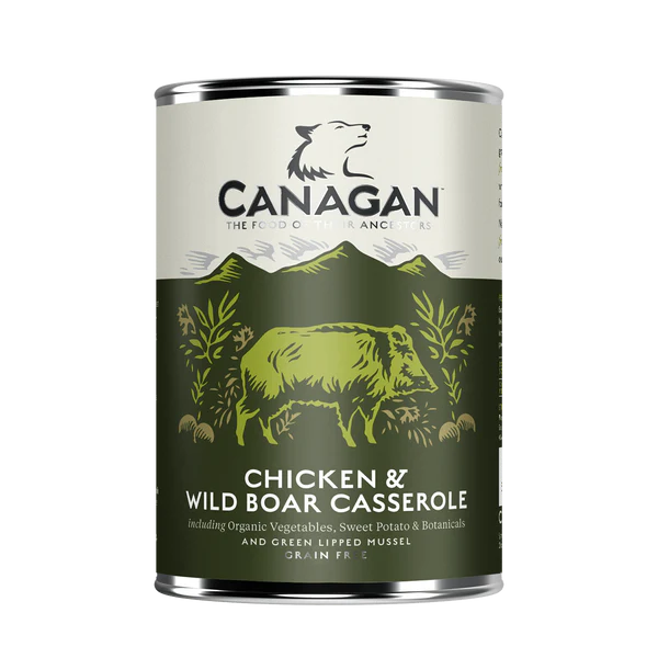 Canagan Chicken & Wild Boar Wet Dog Food 400g