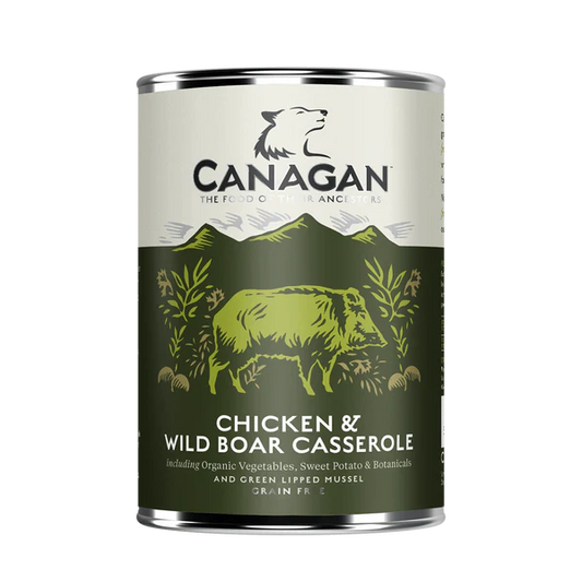 Canagan Chicken & Wild Boar Wet Dog Food 400g