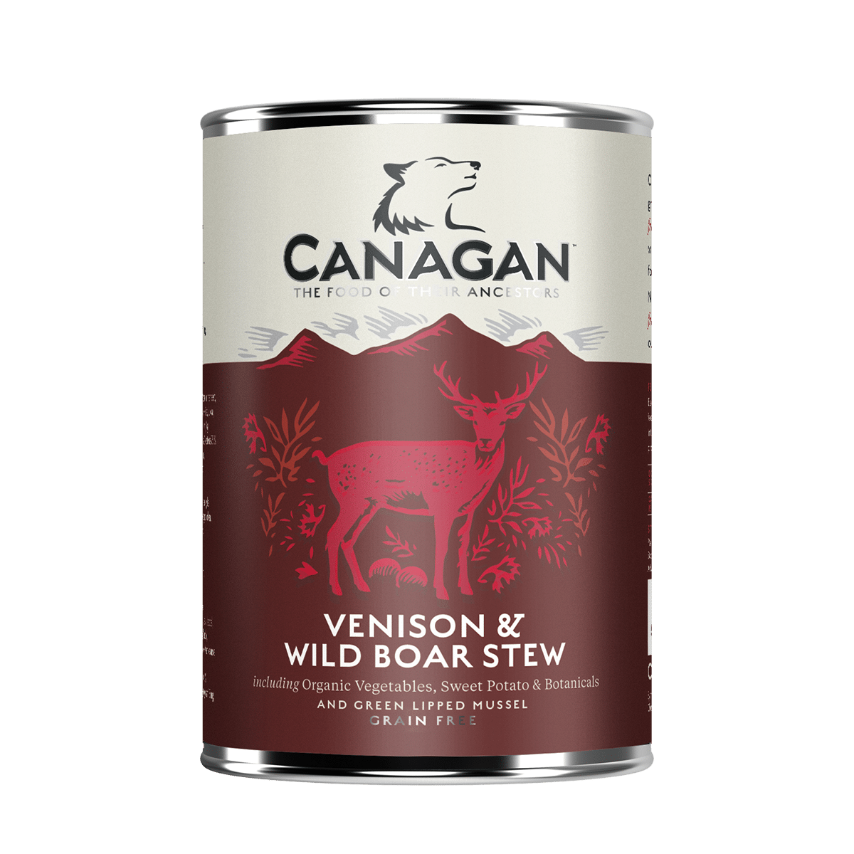 Canagan Venison & Wild Boar Wet Dog Food 400g