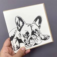 Penguin Ink Frenchie Big Card
