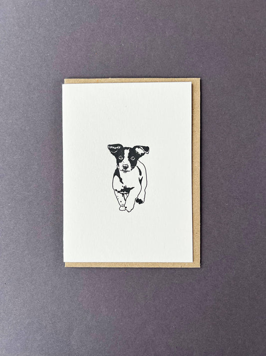 Penguin Ink Jack Russell Note Card