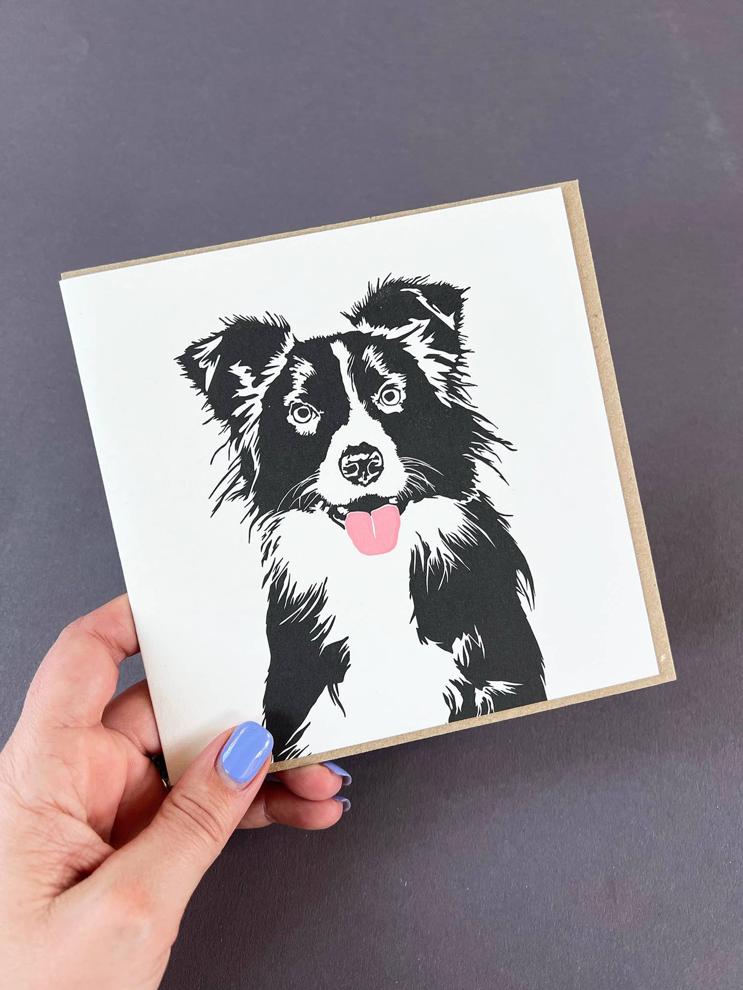 Penguin Ink Sheepdog Card Big Card