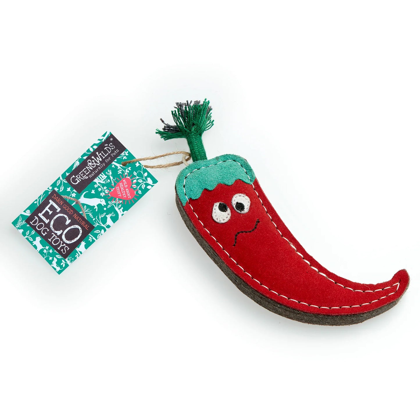 Green & Wilds Chad the Red Hot Chilli Pepper Eco Toy