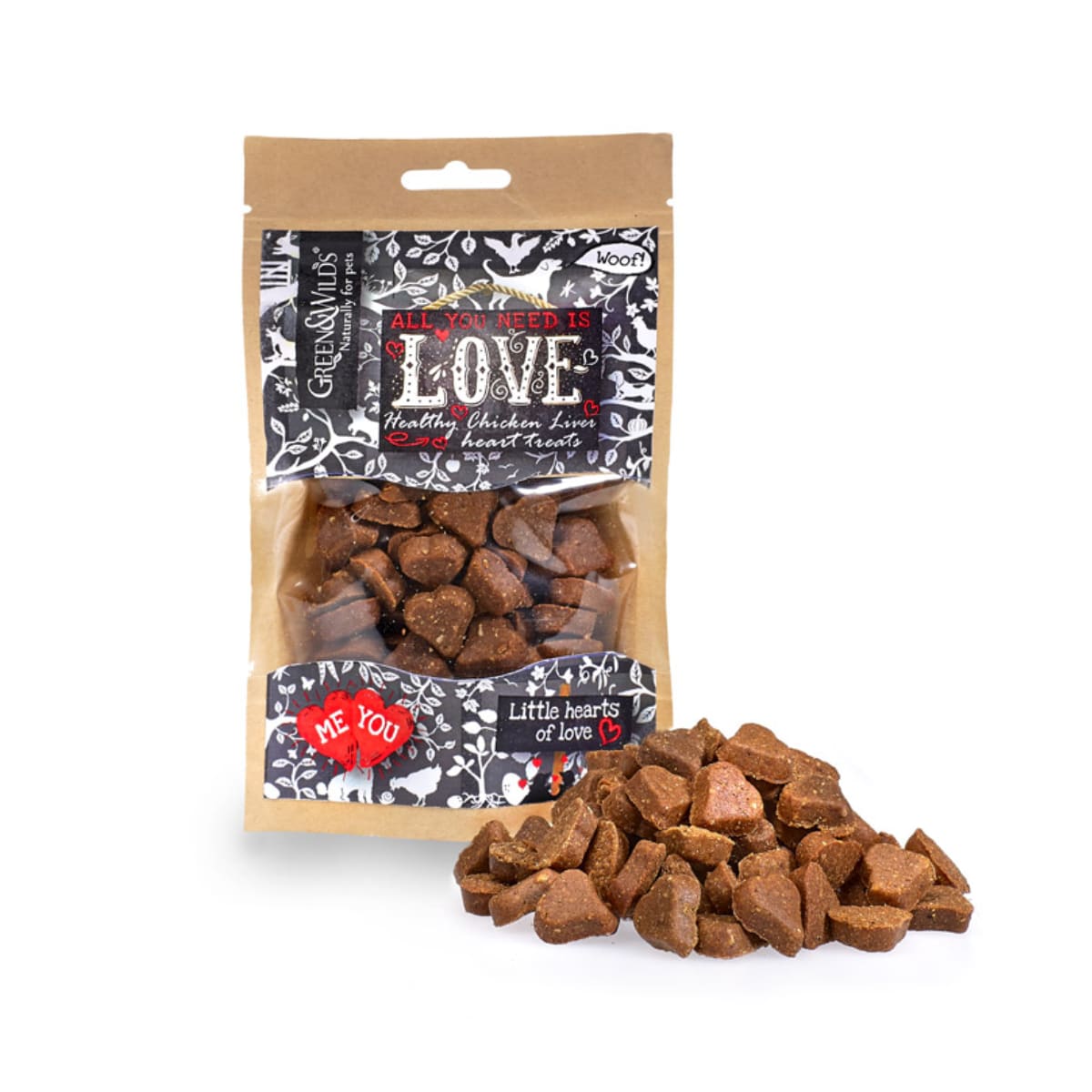 Green & Wilds LOVE Treats 100g