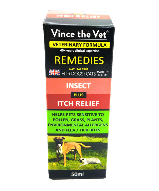 Vince The Vet Insect Irritation & Itch Relief Remedy 50ml