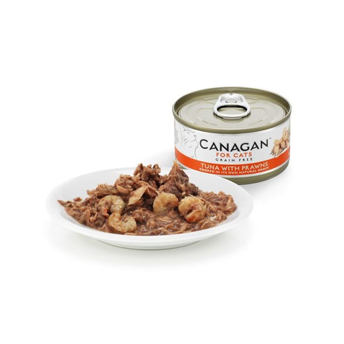 Canagan Tuna with Prawns Wet Can Food Tin 75g