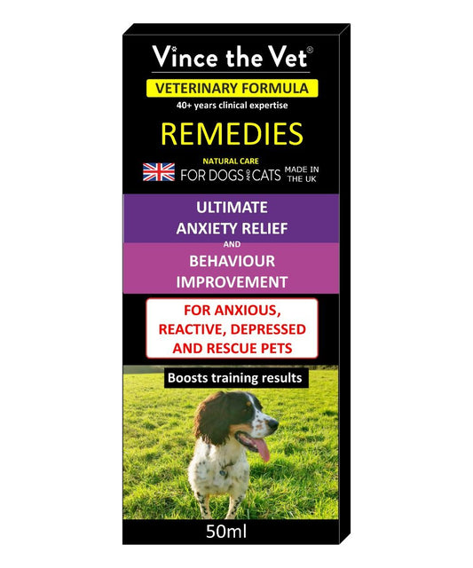 Vince The Vet Anxiety Relief & Behaviour Improvement Remedy 50ml