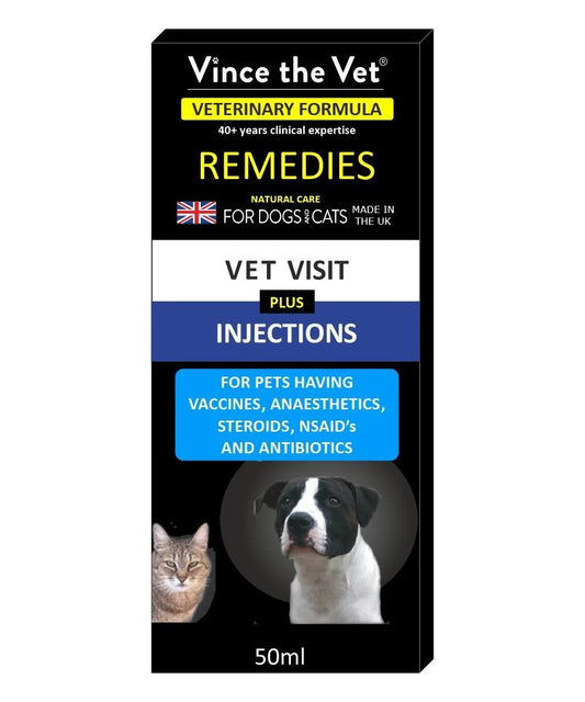 Vince The Vet Visits & Injections Remedy 50ml