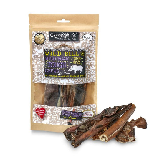 Green & Wilds Wild Boar Tough Chews 160g