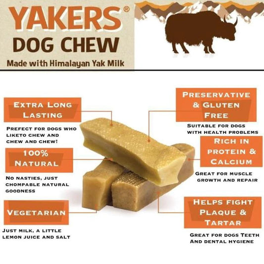 Yakers Yak Chew ( 3 Sizes )