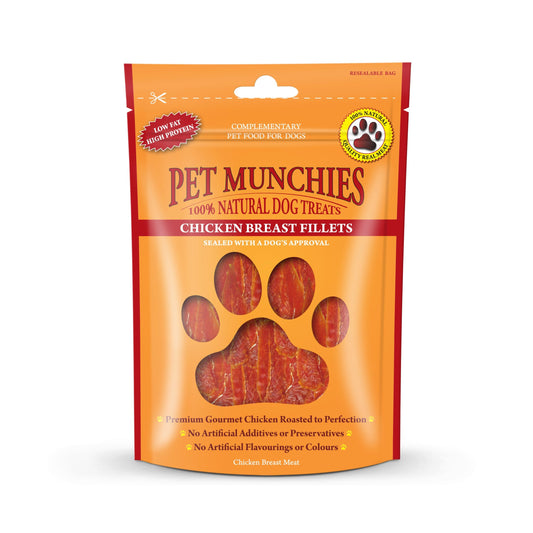 Pet Munchies Chicken Fillets 100g