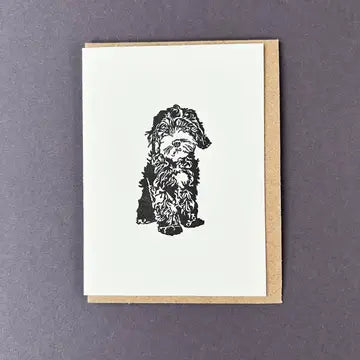 Penguin Ink Cockerpoo Note Card