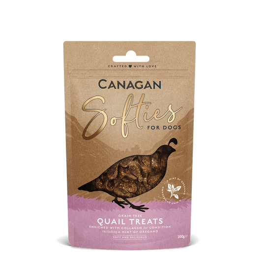 Canagan Quail Softies for Dogs 200g