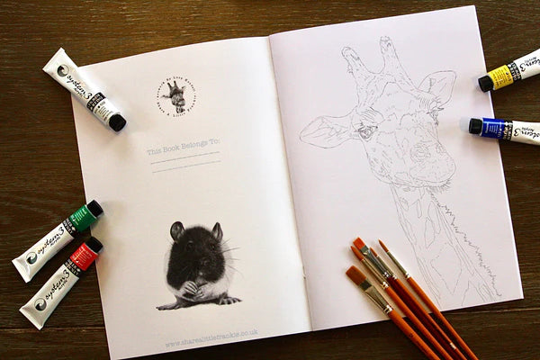 Share A Little Frankie Colouring Book